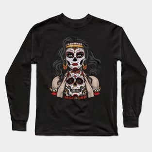 carnival girl Long Sleeve T-Shirt